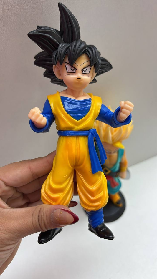 Set Coleccionable Dragon Ball Super (Goten & Trunks) - 4 Figuras con Base  8.0
