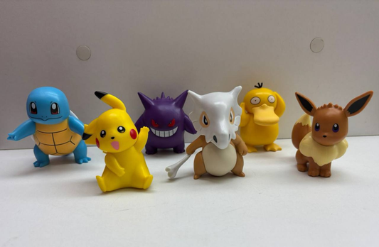 Set Coleccionable Pokémon (6 Figuras) - 8.0