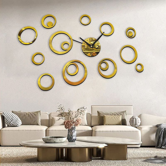 Reloj de Pared Adhesivo  - 22.0 - HOGAR