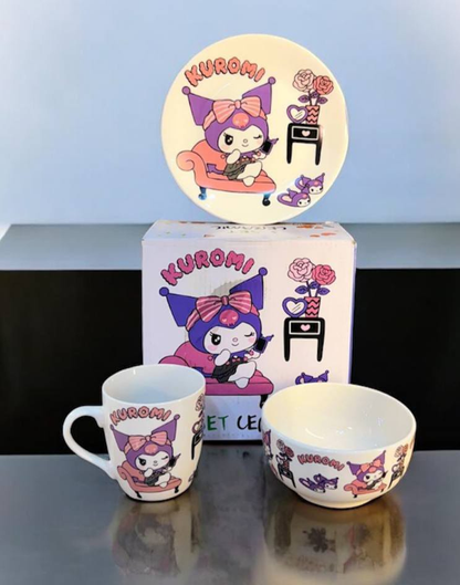Vajilla Infantil  de Ceramica (3 Piezas)  21.0 HOGAR