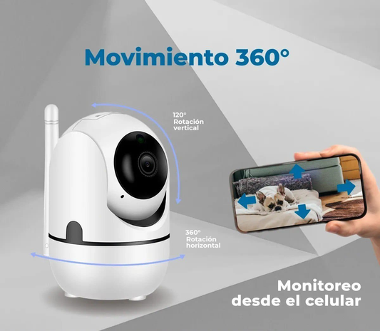 Cámara de Seguridad Interior 360°    23.0 TECNOLOGIA