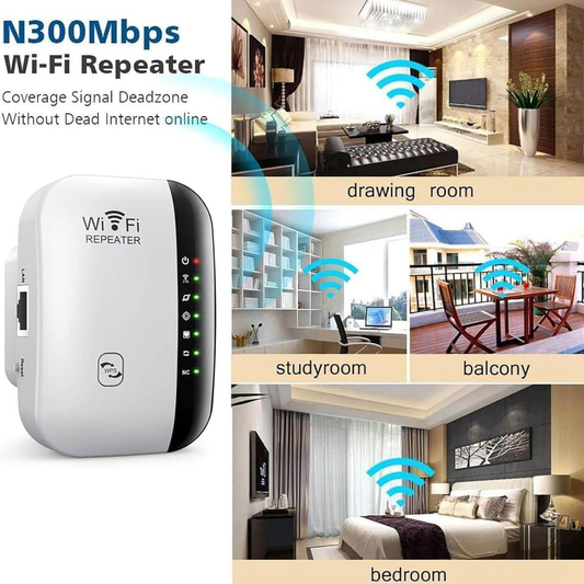 Repetidor WiFi 300 Mbps 23.0 TECNOLOGIA
