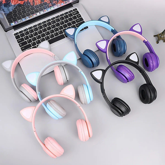 Audífonos Bluetooth P47M Gatito  23.0 TECNOLOGIA