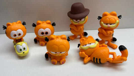 Set de Colección Garfield (6 Piezas)  8.0  COLECCIONABLES