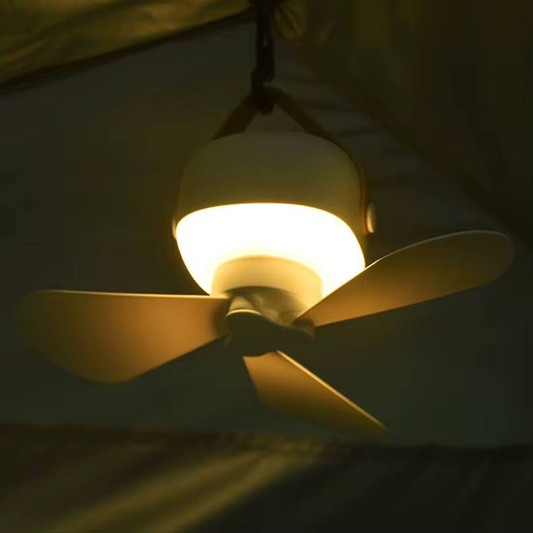 Ventilador Recargable de Techo con Luz Cálida 13.0 HOGAR