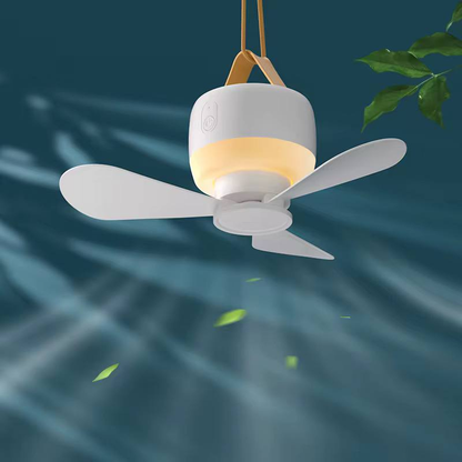Ventilador Recargable de Techo con Luz Cálida 13.0 HOGAR