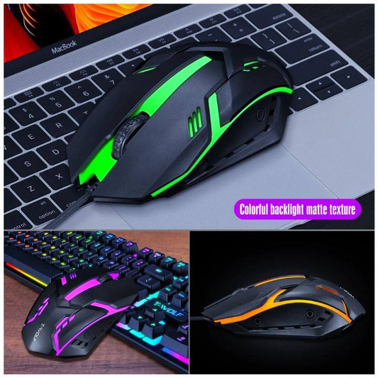 Teclado y Mouse con Luz  13.0  TECNOLOGIA