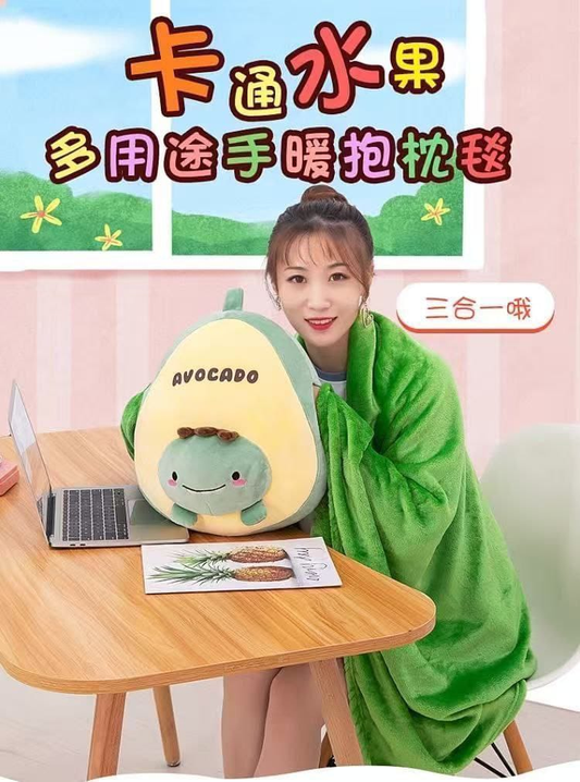 Colcha con Peluche - Almohada 3.0  INFANTIL  -  HOGAR