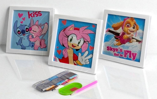Cuadro Diamante 17 x 17 PAPELERIA -  INFANTIL
