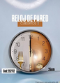 Reloj de Pared  25 cm.   17.0 HOGAR