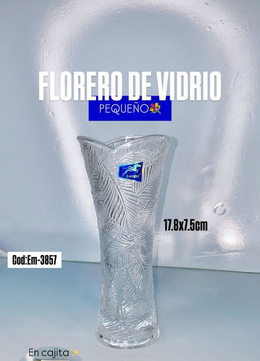 Florero de Vidrio 17.0 HOGAR