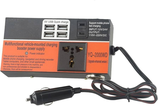 Inversor de 12 V a  110 V  16.0 VEHICULOS