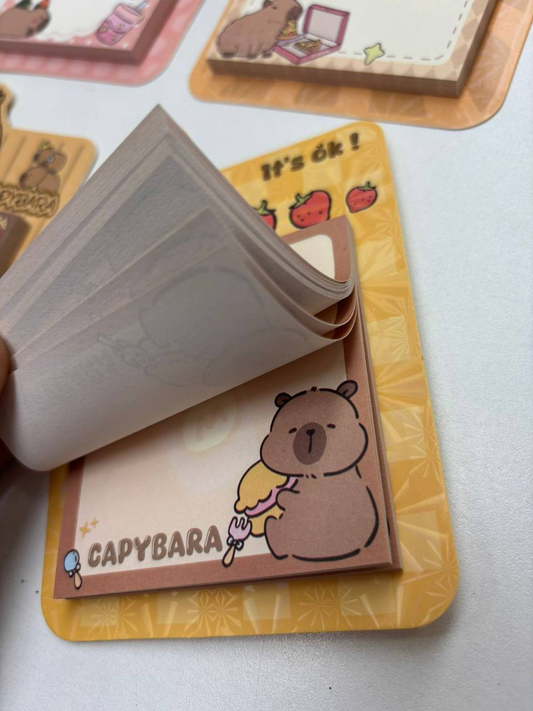 Bloc de Notas Capibara 8.0 PAPELERIA