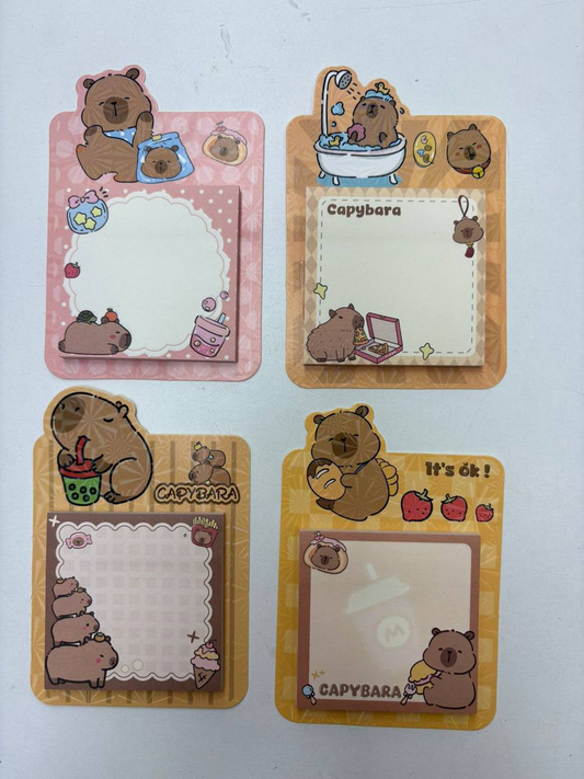 Bloc de Notas Capibara 8.0 PAPELERIA