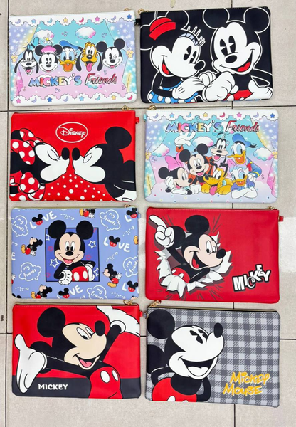 Set de 4 Cartucheras de Diferente Tamaño de Dideño Mickey 8.0 HOGAR - PAPELERIA