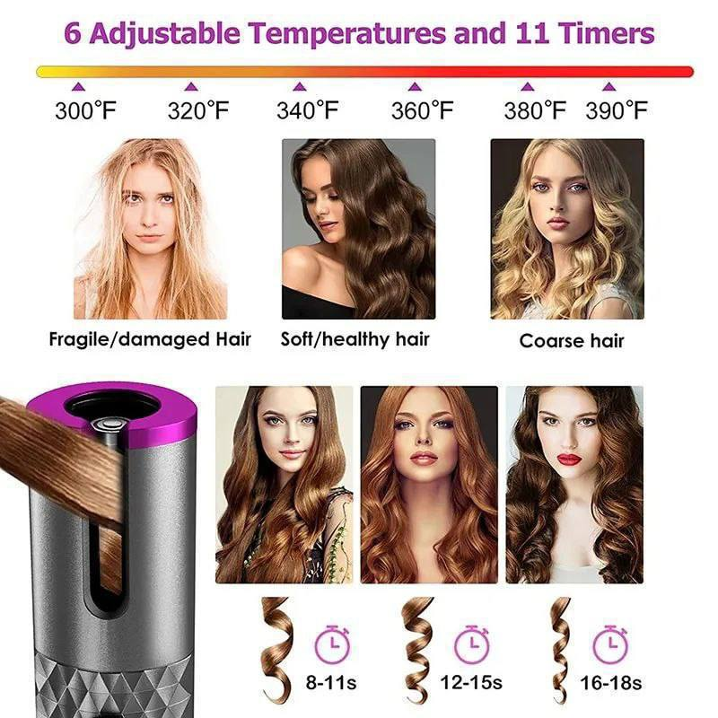 Rizador de Cabello Automático 13.0 BELLEZA