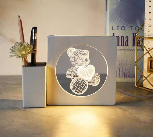 Porta Lápices con Luz Nocturna 3D 13.0 HOGAR