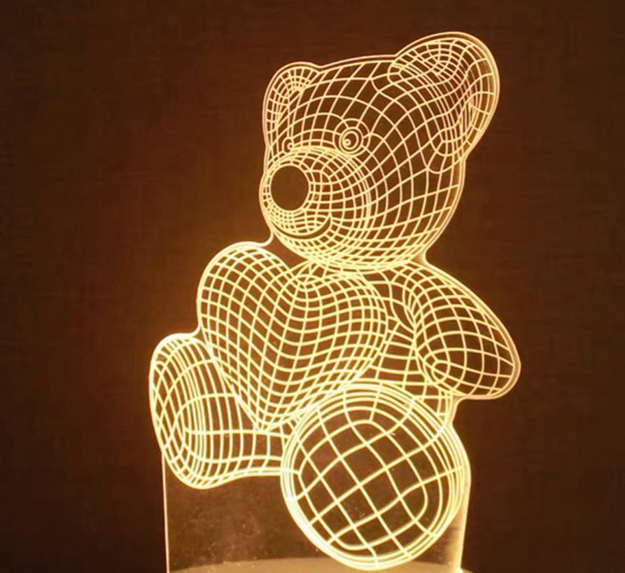 Porta Lápices con Luz Nocturna 3D 13.0 HOGAR