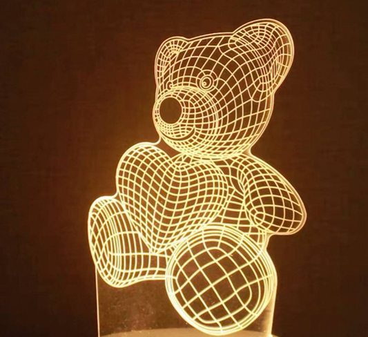 Porta Lápices con Luz Nocturna 3D 13.0 HOGAR