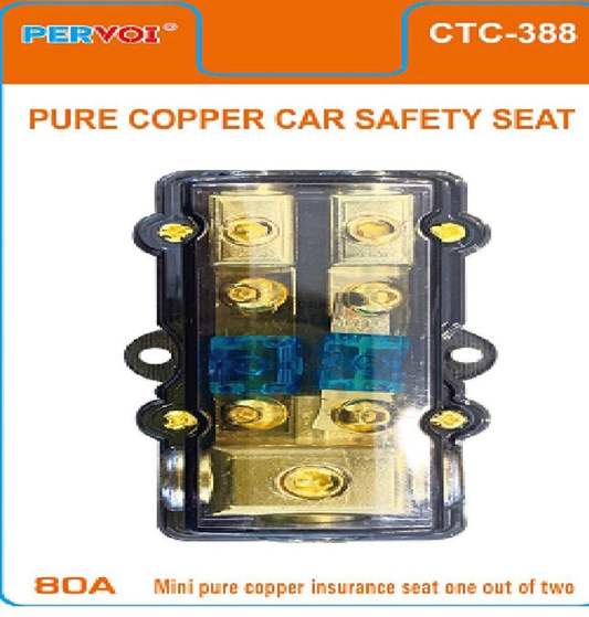 Caja de Soporte de Fusibles para Audio  5.0 VEHICULOS