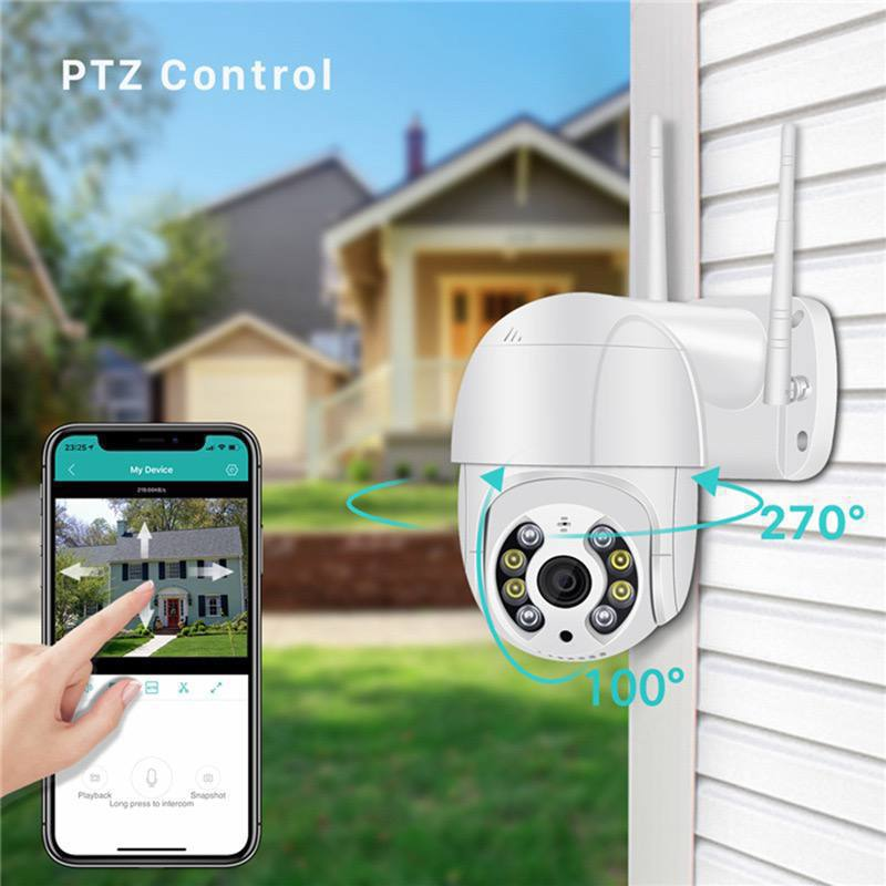 Cámara de Vigilancia con Rotación 360°  14.0 TECNOLOGIA