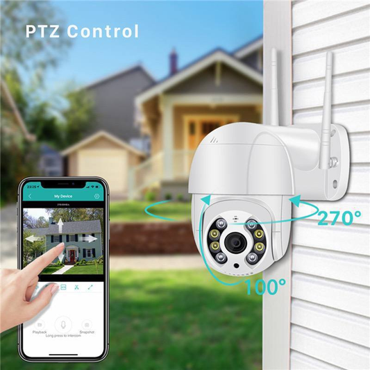 Cámara de Vigilancia con Rotación 360°  14.0 TECNOLOGIA