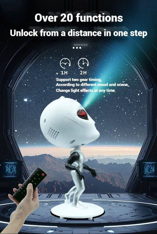 Proyector con Diseño de Alien 13.0  HOGAR -  INFANTIL -TECNOLOGIA