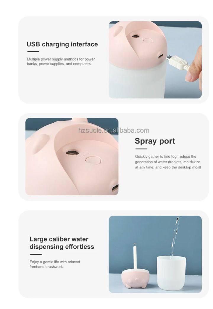 Humidificador con Diseño de Gatito 13.0 HOGAR