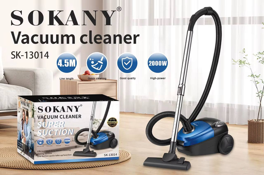 Aspiradora Marca SOKANY 2000W  13.0 HOGAR