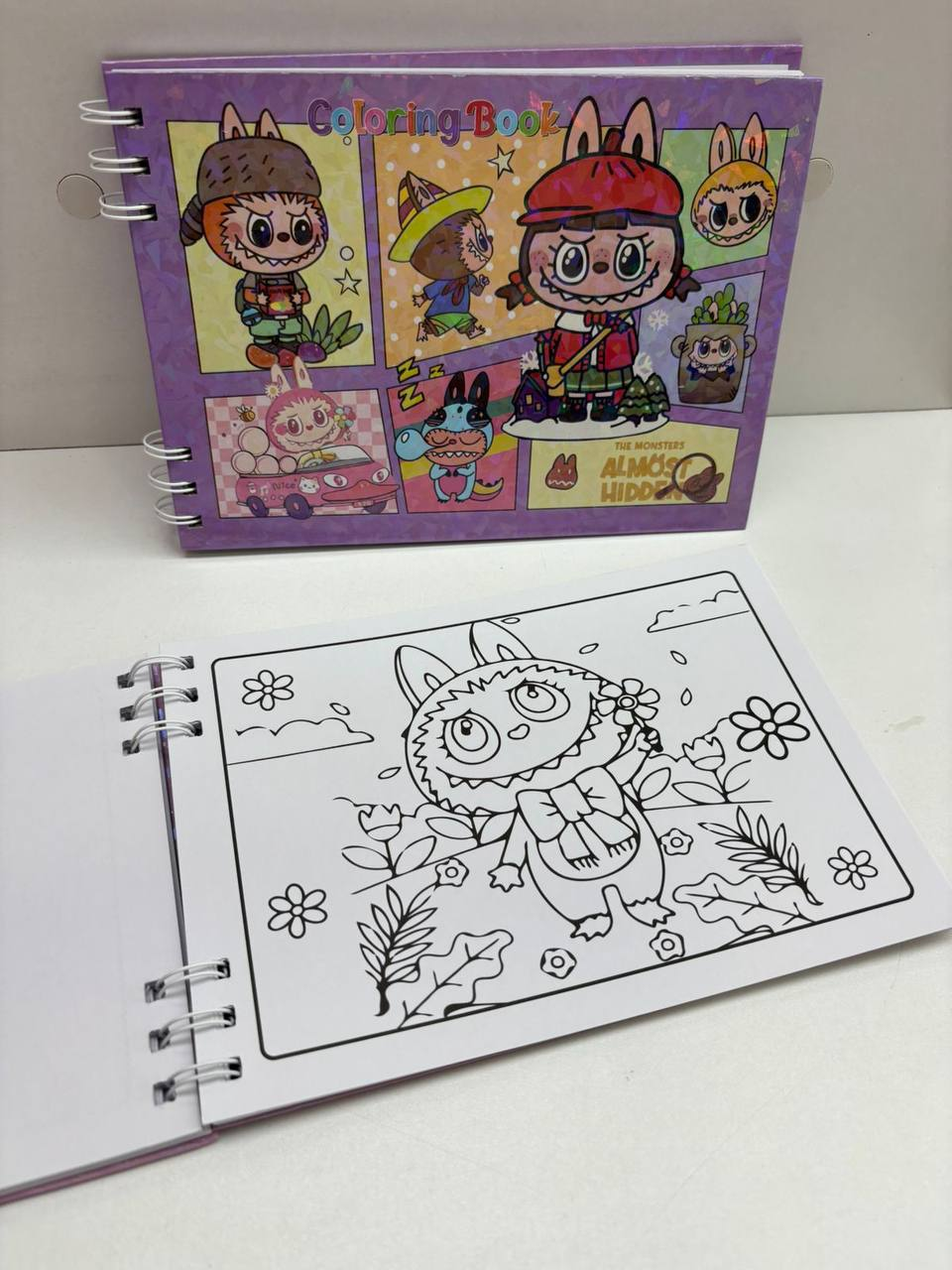 Libreta para Colorear Labubu 8.0 PAPELERIA