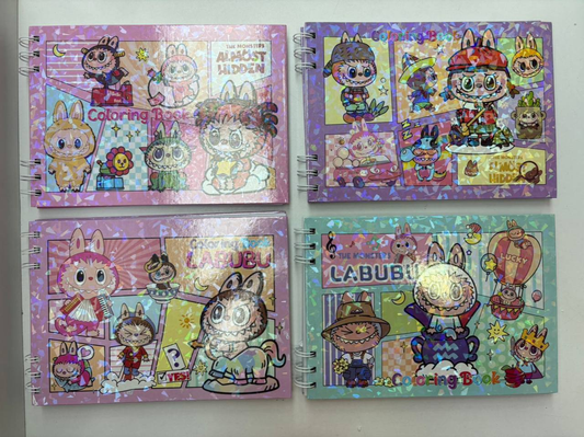Libreta para Colorear Labubu 8.0 PAPELERIA