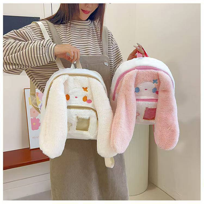 Mochila de Felpa de Dibujos Animados 14.0
