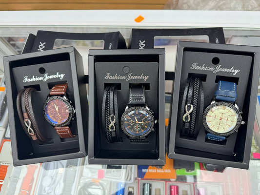 Reloj 2 piezas + caja regalo" 14.0  HOMBRE