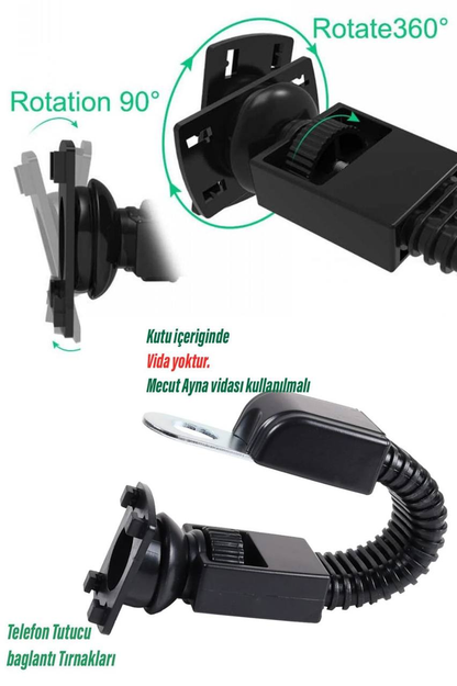 Soporte de Cuatro Garras para Teléfono Móvil  14.0 VEHICULOS
