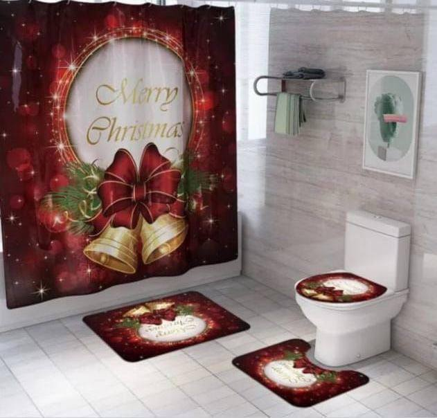 Set Navideño para Baño 25.0 NAVIDAD