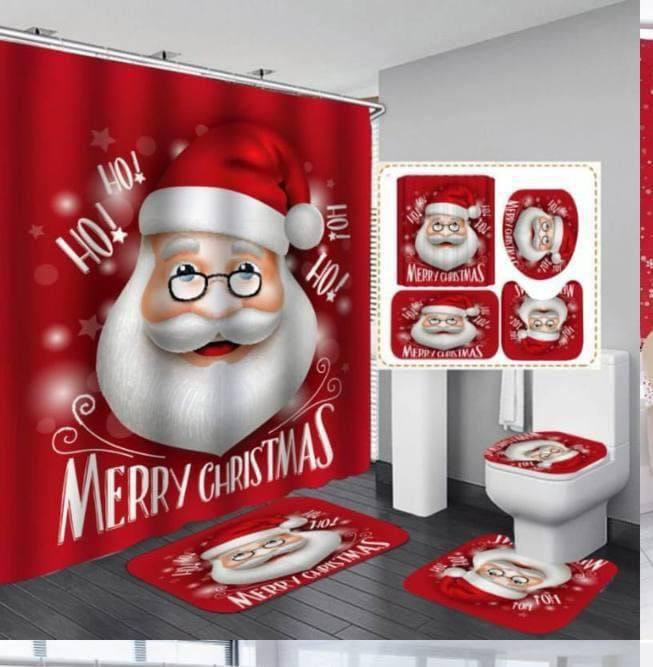 Set Navideño para Baño 25.0 NAVIDAD