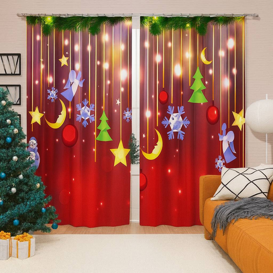 Cortinas Navideñas Decorativas 25.0 NAVIDAD