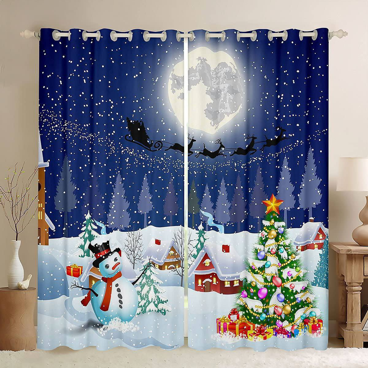 Cortinas Navideñas Decorativas 25.0 NAVIDAD