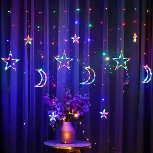Luces en Forma de Estrellas 25.0 NAVIDAD