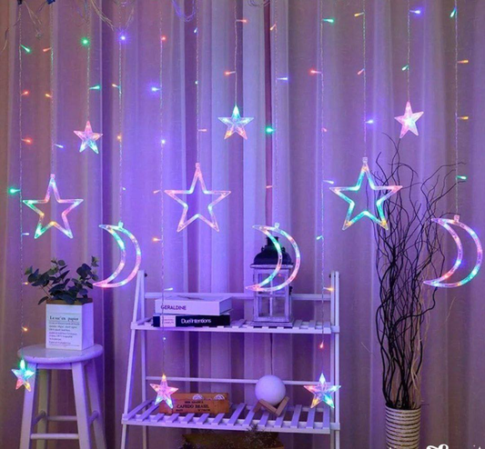 Luces en Forma de Estrellas 25.0 NAVIDAD