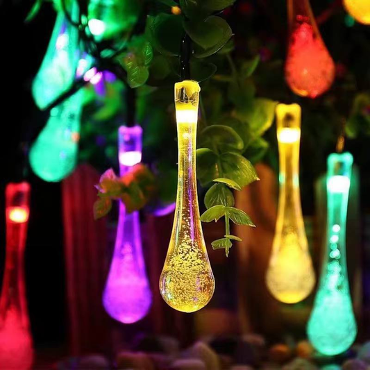 Guirnalda de 30 mts. luces LED con forma de gota de agua  13.0 NAVIDAD
